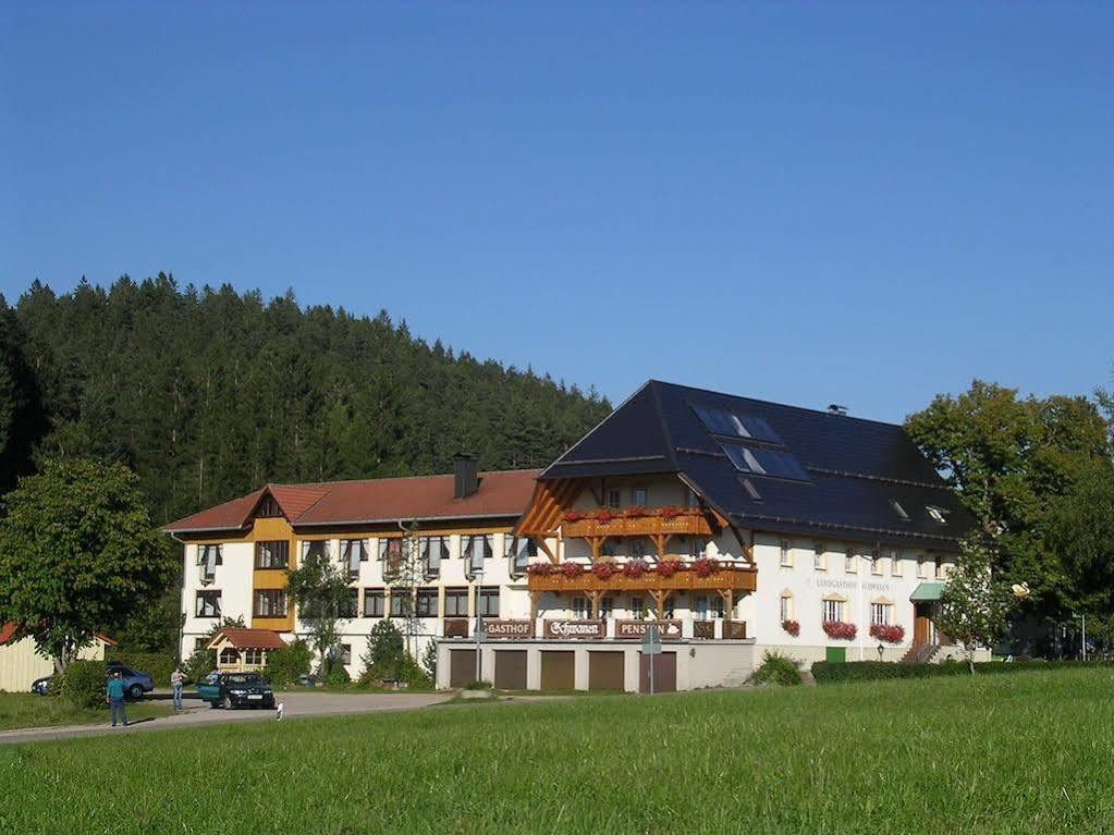 Landgasthof Zum Schwanen Hornberg Kültér fotó