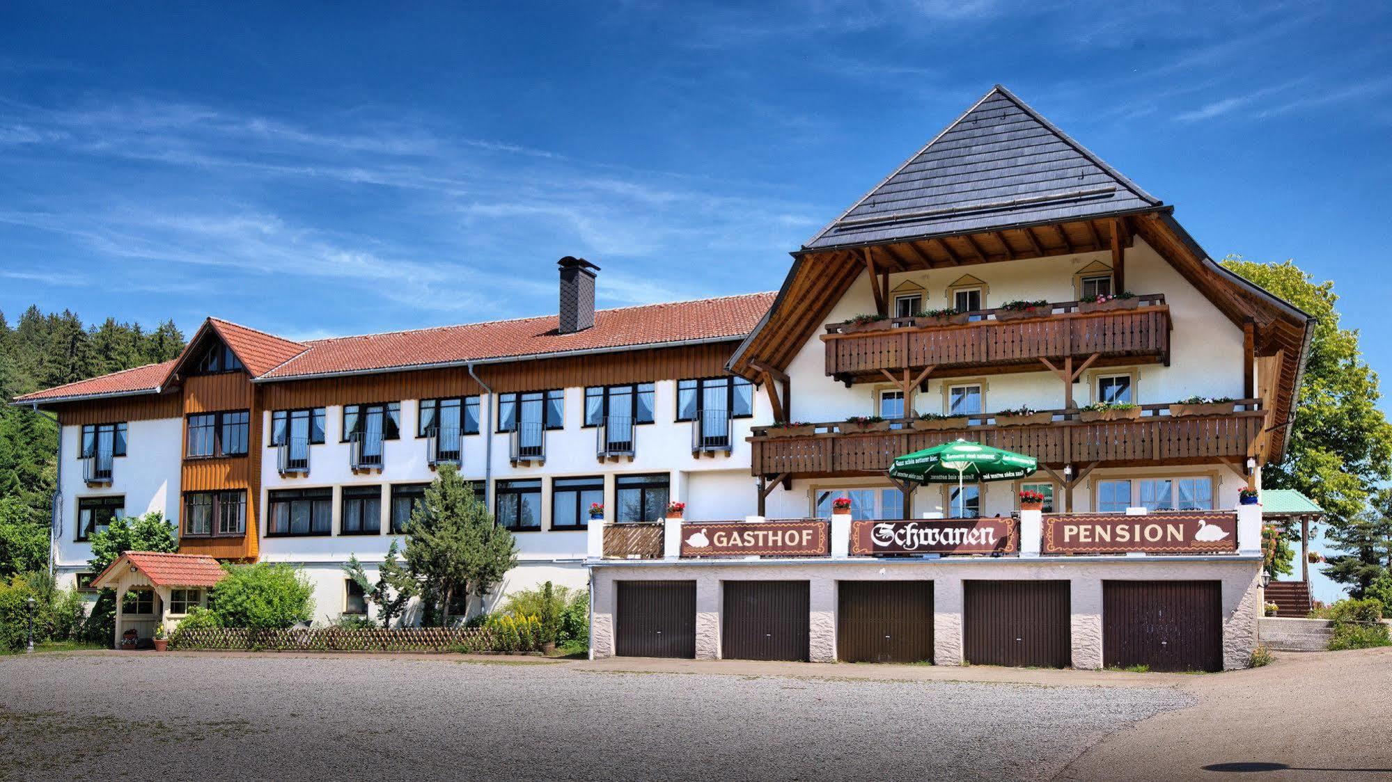 Landgasthof Zum Schwanen Hornberg Kültér fotó